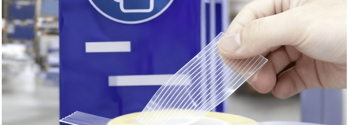 Residue-free fiberglass tape